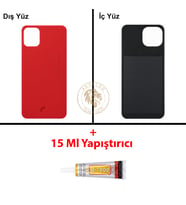 Reeder Yapıştırıcı S23 Max Pro Kırmızı Yapıştırıcı B-7000 Yapıştırıcı Arka Kapak Arka Cam Batarya Kapağı Lazer Kesim Kapak Pil Kapağı Back Cover