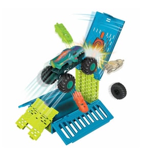 Hot Wheels Monster Trucks 1:24 Mega Wrexin Çarpışma Kafesi HNC29