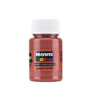 Nova Color Akrilik Boya 30 Cc Bakır 4 adet