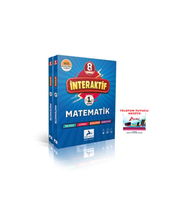 paraf yayınları 2025-2026 8. Sınıf Matematik İnteraktif Konu Anlatımı Yeni Nesil Anlatım Güncel Müfredat (Çok Renkli)