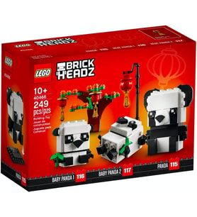 Lego 40466 BrickHeadz Chinese New Year Pandas