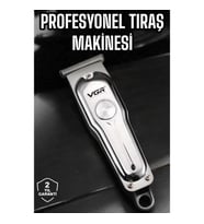 Mey İthalat® Tıraş Makinesi Güçlü Motor Şarjlı Uzun Pil Ömürlü
