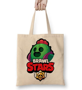 Brawl Stars Spıke Bez Çanta Uzun Saplı