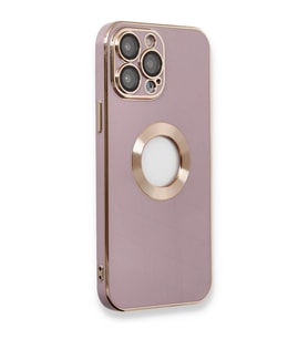Apple İphone 13 Pro Max Kılıf Store Silikon - Mor