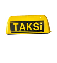 TAKSİ LAMBASI MIKNATISLI SARI (TAKSİ YAZILI)