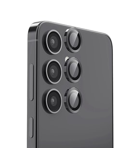 Newface Samsung Galaxy S25 Raze Metal Kamera Lens - Siyah