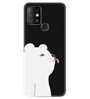 INFINIX Hot 8 9 10 11S Hot 10 Play 10T Kılıf Desemli Silikon Panda Sevimli 1738