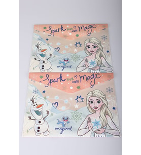 x Dekomus Lisanslı Elsa Frozen Magic Spark Collection 2 Adet Çıtçıt Dosya