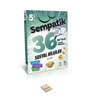 5. Sınıf Sosyal Bilgiler Sempatik 36 Haftalık Kazanım Denemeleri ve Telefon Standı
