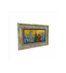 Musa’nın Denizi İkiye ayırması Baskılı Taş Tablo 20x30