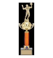 ODAK KUPA - Figürlü Kupalar - Voleybol Erkek Figürlü Kupalar FG-056 A - 46 cm