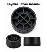 4 Adet Kaymaz Çamaşır Makinesi Ayak Altlığı