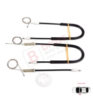 Citroen C5 MK1 DC DE 2000-2007 9221P7 İçin Ön Sol Kapı Cam Kriko Tamir Seti