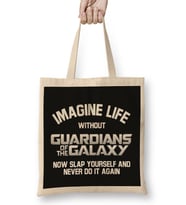 Imagine Life Without Flossing Bez Çanta Uzun Saplı