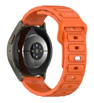 Huawei Watch GT 6/5/4/3/2 Pro 46mm Ultimate SE Elite Kordon Sportif Yumuşak Sili (Turuncu)