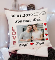 Kişiye Özel Sonsuza Dek Yastık