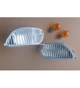 Ford Focus Mk1 Ön Tampon Sinyali Beyaz (Şeffaf) Sol-Sağ Takım 1998-2001