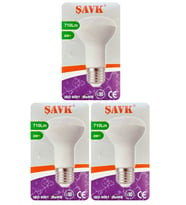 (3 Adet) Şavk 8W (54W) Sarı Işık (3000K) E27 Duylu (Kalın Duy) Led R63 Ampul
