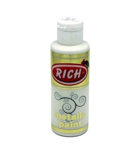 Rich Metalik Akrilik Boya 120 cc. 731 BEYAZ 