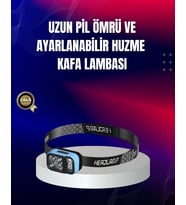 Süper Parlak Led Kafa Feneri 3 Renk 53 Mod Type C Şarjlı