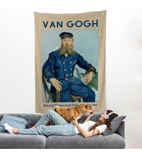 Vincent van Gogh – Postacı Joseph Roulin’in Portresi Duvar Örtüsü-8051