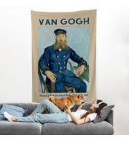 Vincent van Gogh – Postacı Joseph Roulin’in Portresi Duvar Örtüsü-8051