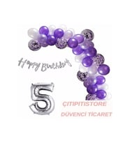 Çıtıpıtıstore 0-9 Yaş Balon Zincir Set