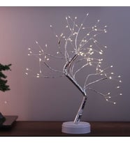 Dekoratif Peri Ağacı Tasarımlı Led Işıklı Masa Lamba