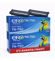 TN-750 / Brother DCP-8110DN Muadil Toner - 2'li Avantaj Paket