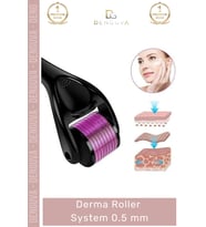 #YenilemeMasaj Titanyum İğne Cilt Yenileme Kolajen Onarıcı Bakım Cihazı Derma Roller System 0,5 mm