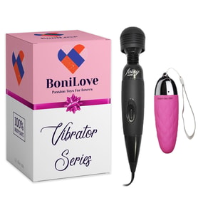 Bonilove Dünyaca Ünlü Marka Olan Elektrikli Masaj Ve Orgazm Vibratör+Mini Vibratör