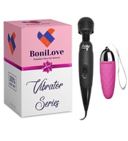 Bonilove Dünyaca Ünlü Marka Olan Elektrikli Masaj Ve Orgazm Vibratör+Mini Vibratör