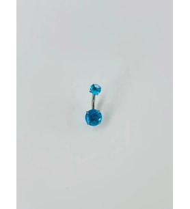 Taşlı Göbek Piercing - Pg0012