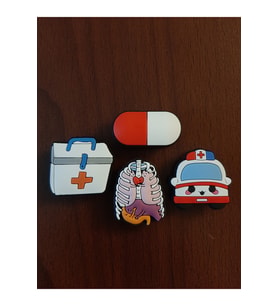Terlik Süsü-terlik Tokası Sağlıkçı-doktor 4'lü Set