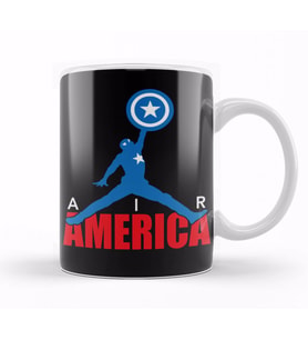 Avengers Air America Kupa Bardak Porselen