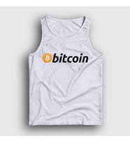 Presmono Unisex Beyaz Btc Bitcoin Atlet 263129tt (Beyaz)