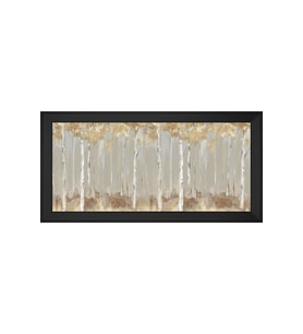 Soyut Şekiller Motifli Kanvas Tablo 80 x 110 cm Siyah Çerçeve