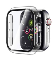 Microsonic Apple Watch Series 10 46mm Kılıf Clear Premium Slim WatchBand Şeffaf (Renksiz)