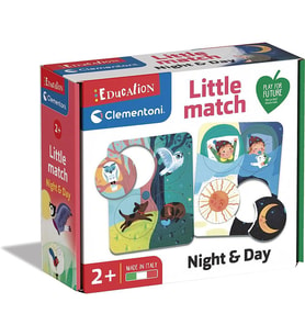 Clementoni Little Match Puzzle - Gece ve Gündüz