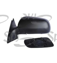 A4 Elektrikli Ayna 1994-2000 Kör Noktalı Büyük Tip Mavi Cam Sol Oem No:8D18585313Fz