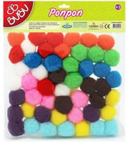 PONPON 3CM 25'Lİ KARMA