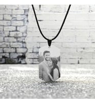 Kişiye Özel Fotoğraflı Metal Asker Künyesi