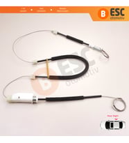 Audi A7 C7 S7 RS7 MK1 4G 4GA 4GF 2010-2018 4G8839461 İçin Elektrikli Arka Sağ Cam Kriko Tamir Seti