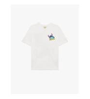 Koton Stitch Lisanslı Ekru Kadın T-Shirt 6SAL10115IK