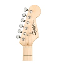 Squier 0370125504 Mini Jazzmaster HH Elektro Gitar Daphne Blue (Başlangıç)  Akçaağaç Klavye, Kompakt Gövde, İki Adet Humbucker Manyetik