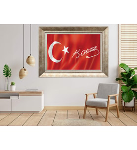 Gümüş Çerçeveli Tablo nb556