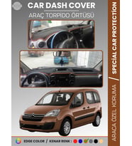 CITROEN BERLİNGO (2008-2017) Torpido Örtüsü Ön Göğüs Torpido Koruma Çatlamayı Engeller Tam Uyum
