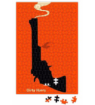 Dırty Harry Gun Puzzle 240 Parça Yapboz