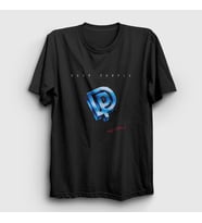 Presmono Unisex Siyah Perfect Stranger Deep Purple T-Shirt 60607tt