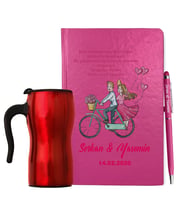 Sevgililer Gününe Özel Defter Kalem & Termos Mug Hediye Seti 11